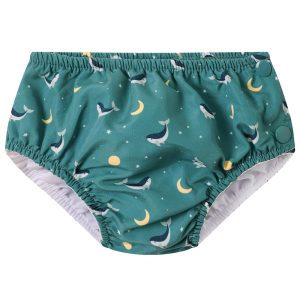 Bañador Pañal Whale Teal
